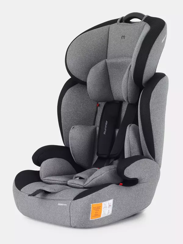 Автокресло Mowbaby Runner 1/2/3 (9-36 кг) Graphite